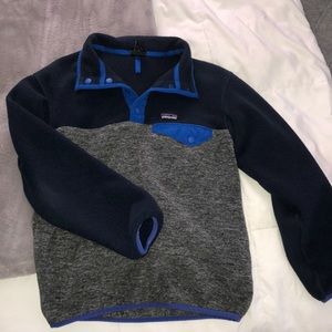 boys patagonia snap t pullover